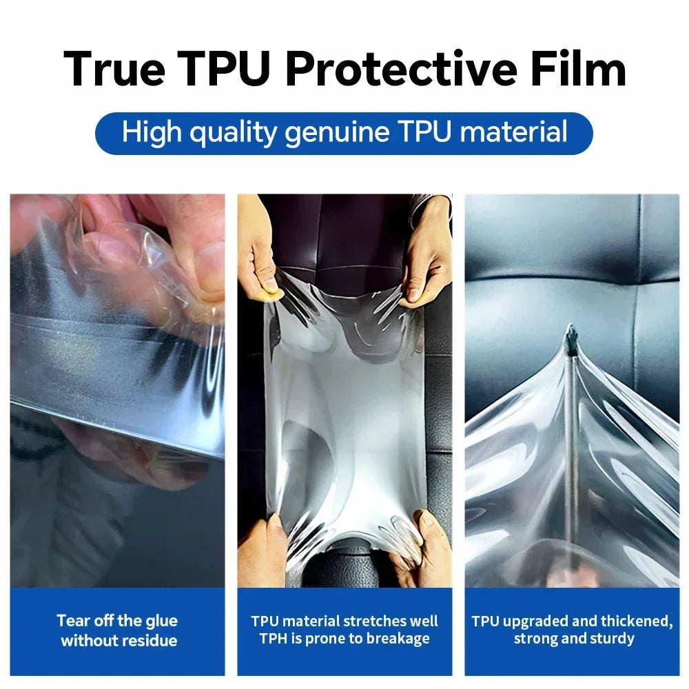 Precut PPF for Tesla Model 3 Highland (2024–2025) | TPU Headlight, Mirror & Door Handle Protection