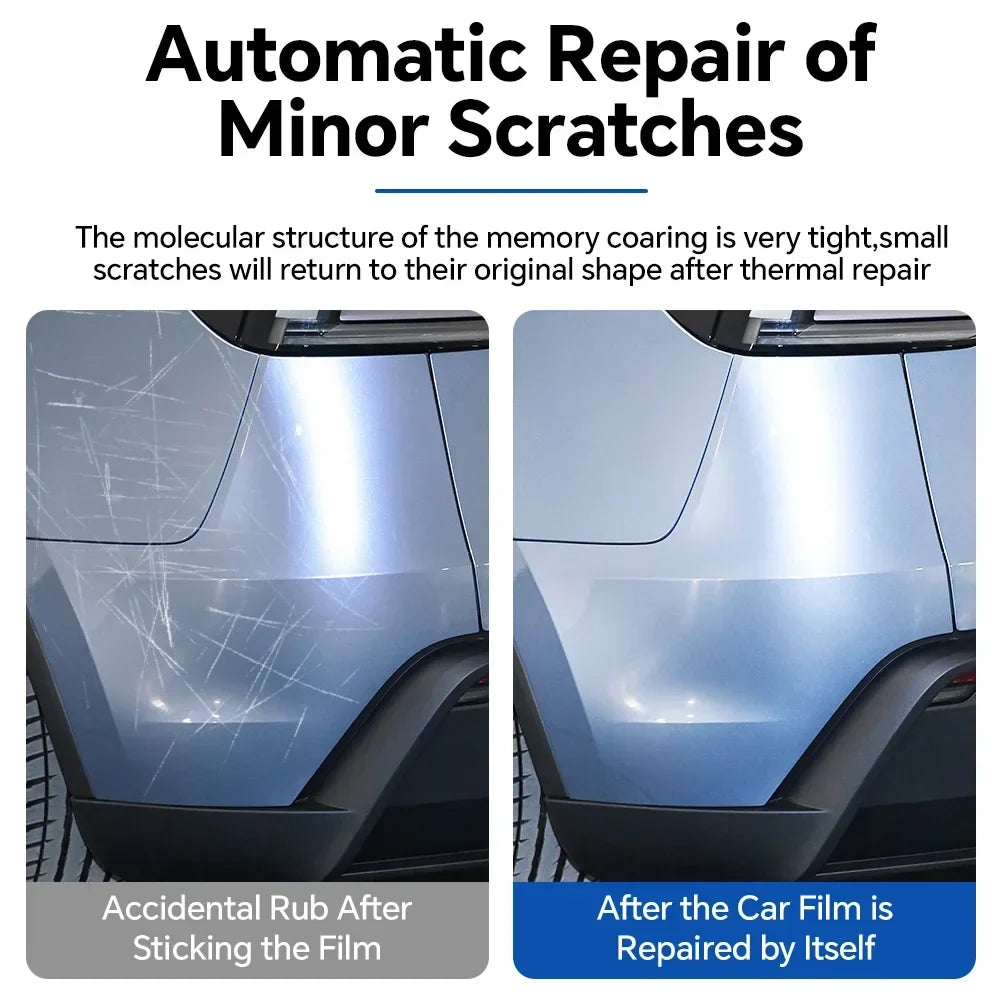 Precut PPF for Tesla Model Y Juniper (2025–2026) | TPU Headlight, Door Handle, Mirror & Tail Light